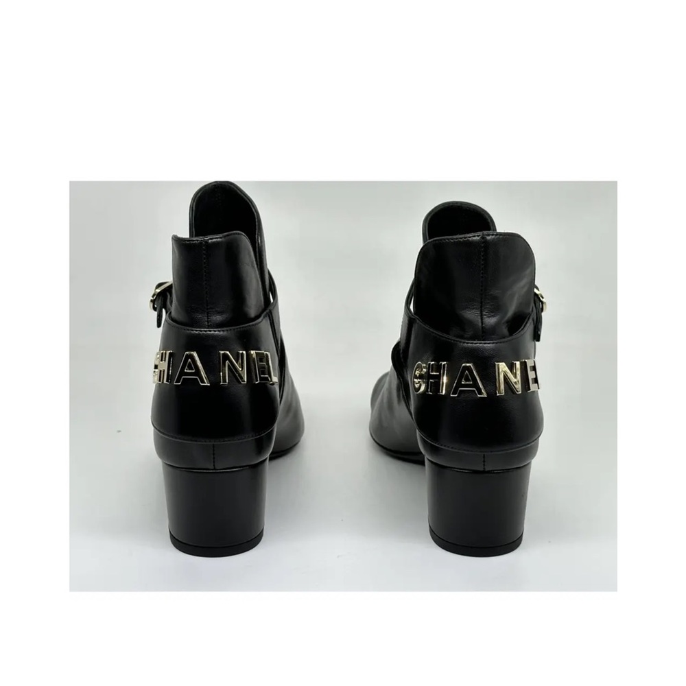 CHANEL Black Ankle Boots - Picture 12 of 15